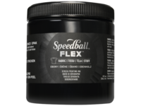 SPEEDBALL FLEX SCREEN PRINTING FABRIC INK 236ML EBONY