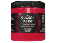 SPEEDBALL FLEX SCREEN PRINTING FABRIC INK 236ML FUCHSIA