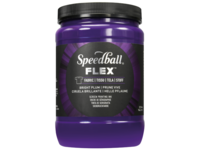 SPEEDBALL FLEX SCREEN PRINTING FABRIC INK 946ML BRIGHT PLUM