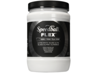 SPEEDBALL FLEX SCREEN PRINTING FABRIC INK 946ML ALPINE WHITE