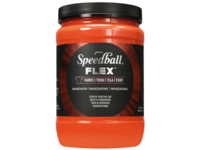 SPEEDBALL FLEX SCREEN PRINTING FABRIC INK 946ML MANDARIN