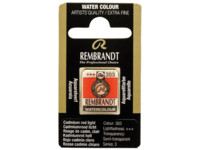 REMBRANDT AQUARELVERF 1/2 NAP S3 303 CADMIUMROOD LICHT OP=OP