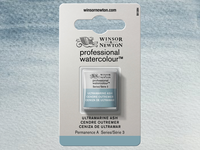 WINSOR & NEWTON AQUARELLFARBE 1/2 NÄPF S3 ULTRAMARINE ASH