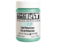 GOLDEN SOFLAT ACRYLIC 59ML 6655 LIGHT PHTHALO GREEN