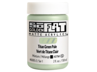 GOLDEN SOFLAT ACRYLIC 59ML 6685 TITAN GREEN PALE