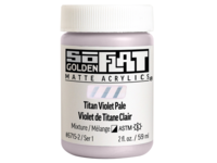 GOLDEN SOFLAT ACRYLIC 59ML 6715 TITAN VIOLET PALE