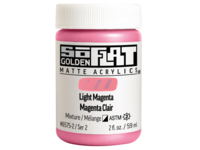 GOLDEN SOFLAT ACRYLIC 59ML 6575 LIGHT MAGENTA
