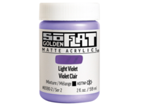 GOLDEN SOFLAT ACRYLIC 59ML 6590 LIGHT VIOLET