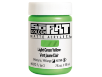 GOLDEN SOFLAT ACRYLIC 59ML 6670 LIGHT GREEN YELLOW