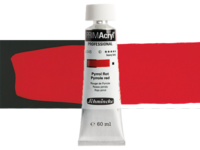 SCHMINCKE PRIMACRYL 60ML S6 345 PYRROLE RED