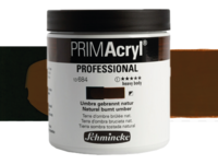 SCHMINCKE PRIMACRYL 237ML S1 684 NATURAL BURNT UMBER