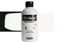 SCHMINCKE PRIMACRYL FLUID 500ML S1 101 TITANIUM WHITE