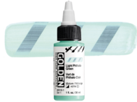 GOLDEN HIGH FLOW ACRYL 30ML S1 LIGHT PHTHALO GREEN
