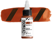 GOLDEN HIGH FLOW ACRYL 30ML S1 BURNT SIENNA