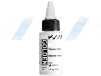 GOLDEN HIGH FLOW ACRYL 30ML S1 TITANIUM WHITE