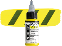 GOLDEN HIGH FLOW ACRYL 30ML S1 TR.BENZIMI.YELLOW MEDIUM