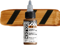GOLDEN HIGH FLOW ACRYL 30ML S1 TRANSPARENT BROWN IRON OXIDE