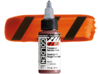 GOLDEN HIGH FLOW ACRYL 30ML S1 TRANSP. RED IRON OXIDE