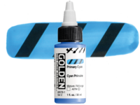 GOLDEN HIGH FLOW ACRYL 30ML S2 PRIMARY CYAN