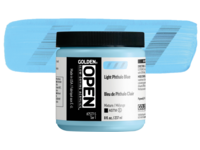 GOLDEN OPEN ACRYLIC 237ML 7577 S1 LIGHT PHTHALO BLUE