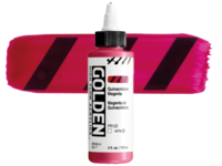 GOLDEN HIGH FLOW ACRYL 119ML S7 QUINACRIDONE MAGENTA