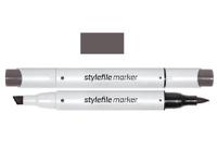 STYLEFILE BRUSH MARKER WG8 WARM GREY 8 OP=OP