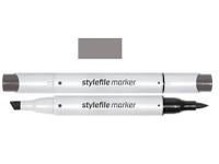 STYLEFILE BRUSH MARKER WG6 WARM GREY 6 OP=OP