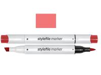 STYLEFILE BRUSH MARKER 354 VIVID RED OP=OP