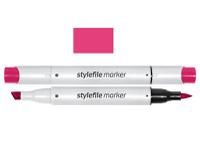 STYLEFILE BRUSH MARKER 366 ROSE RED OP=OP