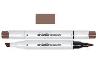 STYLEFILE BRUSH MARKER 804 CHOCOLATE OP=OP
