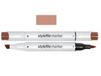 STYLEFILE BRUSH MARKER 808 MAHOGANY OP=OP