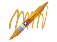 MOLOTOW ONE4ALL TWIN MARKER 208 1,5-4MM OCHER BROWN LIGHT