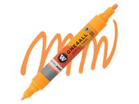 MOLOTOW ONE4ALL TWIN MARKER 085 1,5-4MM ORANGE DARE