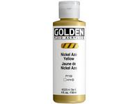 GOLDEN FLUID ACRYL 119ML S6 225 NIKKELAZOGELB