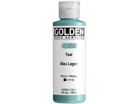 GOLDEN FLUID ACRYL 119ML S3 369 BLAUGRÜN