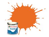 HUMBROL EMAILLE 14ML 018 ORANGE GLANZ