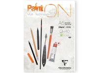 CLAIREFONTAINE PAINT-ON BLOCK A5 250GRAMM 40 BLATT