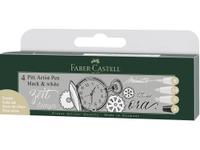 ARTIST PEN SET FC-167151 4 ST BLACK&WHITE