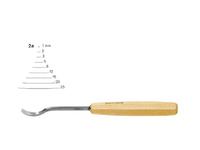PFEIL HOLZBEITEL ABGEKRÃPFTE FORM 2A 16MM