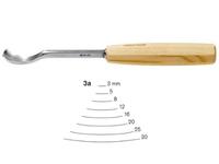 PFEIL HOLZBEITEL ABGEKRÃPFTE FORM 3A 25MM