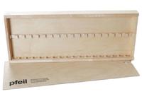 PFEIL DISPLAY HOLZ LEER FÜR 18 BASTERMEISSEL