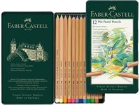 FABER-CASTELL PITT PASTELLSTIFTE ETUI 12
