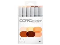 COPIC SKETCH MARKERSET 6-STÜCK SKIN TONES