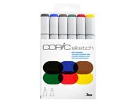 COPIC SKETCH MARKERSET 6 STÜCK BOLD PRIMAIRES