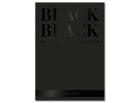 FABRIANO BLACK BLACK BLOCK A3 300GR. SCHWARZES PAPIER