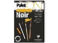 CLAIREFONTAINE PAINT-ON A3 SCHWARZ 250GR BLOCK 20BL