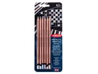 DERWENT METALLIC PASTELL 6ER FARBSTIFTSET