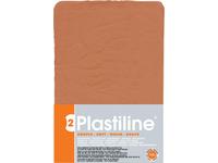 PLASTILINE OCKER ROT HÄRTE 50 750 GRAMM