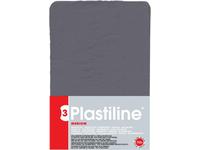PLASTILINE DUNKELGRAU HÄRTE 55 750 GRAMM