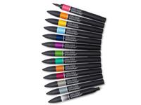 WINSOR & NEWTON PROMARKERSET MANGA TATTOO TONES 12X +1BLENDER